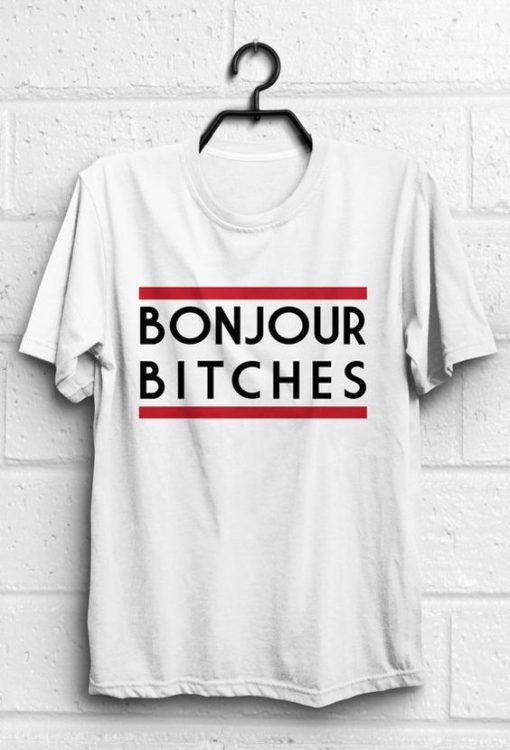 Bonjour t shirt KH01