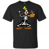 Goofy Skeleton Halloween T-Shirt ZK01