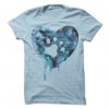 Watercolor Paw Tshirt ZK01