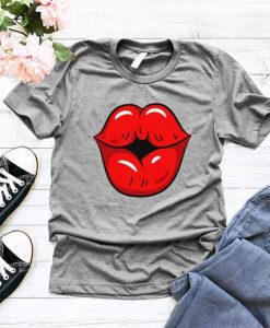 Womens Kiss T-Shirt ZK01