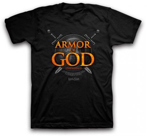 Armor of God Christian T-Shirt DS01