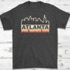 Atlanta Skyline Vintage Retro T-Shirt KH01