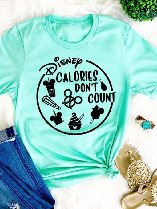 Calories Dont count T-shirt ZK01