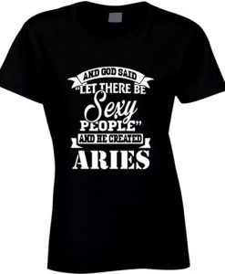 Cute Sexy Aries T-shirt ZK01