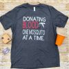 Donating blood On Mosquito T-shirt DV01