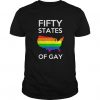 Fifty States Of Gay T-shirt FD01