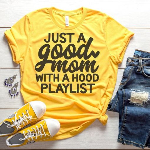 Good Mom Yellow T-shirt ZK01