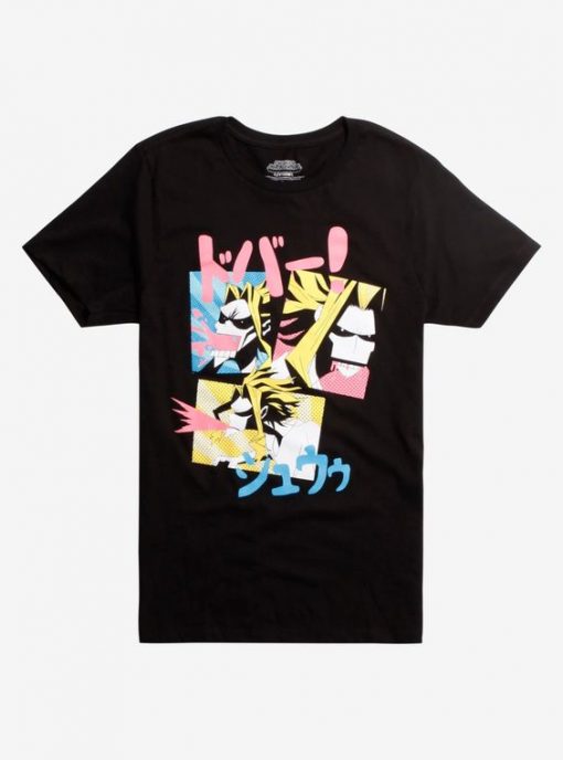 Hero Academia Might Blood T-Shirt DS01