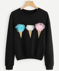 Ice Cream Detail Sweatshirt FD01