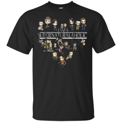 I'm a Supernaturalaholic T-shirt DV01