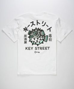 KEY STREET Fugu Mens T-Shirt KH01