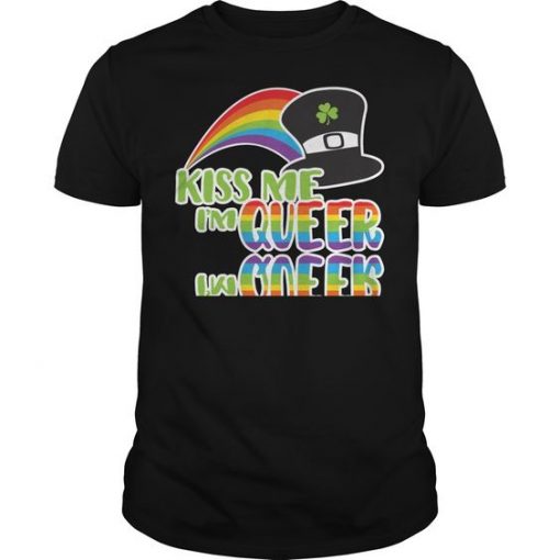 Kiss Me Im Queer Lgbt T-shirt FD01