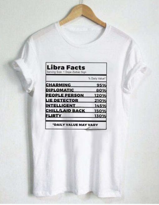 Libra Facts T-Shirt EL01