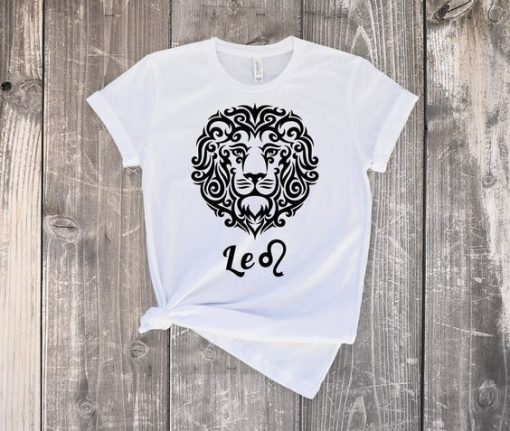 Lion Horoscope Leo T-shirt ZK01