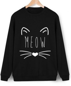 MEOW Cat Sweatshirt FD01