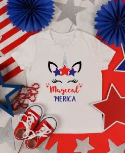 Magical 'Merica Unicorn T-Shirt SR01