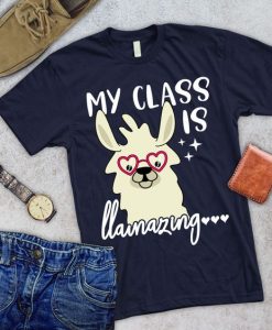 My Class Is Llamazing T-Shirt SR01