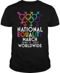 National Equality March 2017 T-shirt FD01