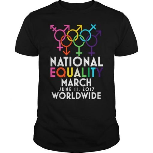 National Equality March 2017 T-shirt FD01