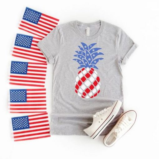 Patriotic Pineapple T-Shirt SR01