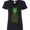 Quotes Pineapple T-shirt SR01