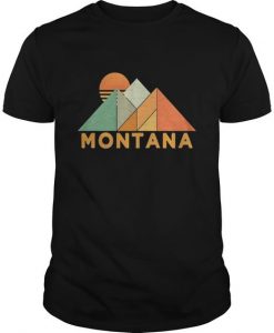 Retro Vintage Montana T Shirt SR01