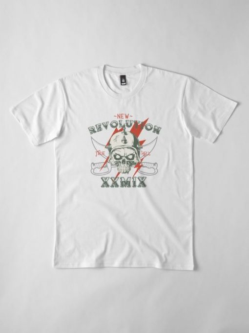 Revolution Skull T-Shirt AD01
