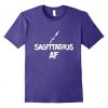 Sagittarius AF Zodiac Horoscope T-Shirt EL01