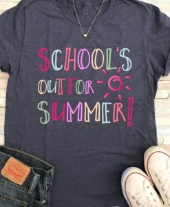 Schools Out Summer T-Shirt SR01