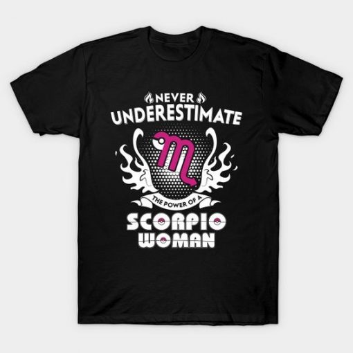 Scorpio Woman T-Shirt EL01