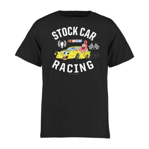 Stock Car Racing Spongebob T-shirt FD01