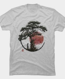 Sunset in Huangshan T-Shirt KH01