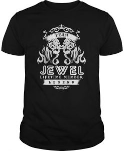 Team Jewel Lifetime Member T Shirt FD01