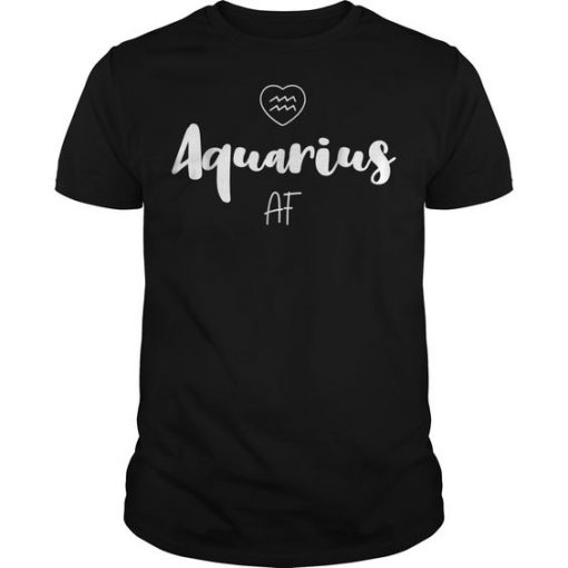 Zodiac Aquarius Af T-Shirt ZK01