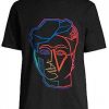 Artist Studio Face Print T-Shirt KH01