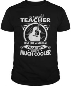 Cool Guitar Teacher Shirt T-Shirt DV01