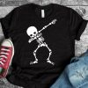 Dabbing skeleton svg T-Shirt AV01