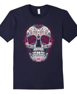 Day of the Dead Sugar Skull T-Shirt KH01