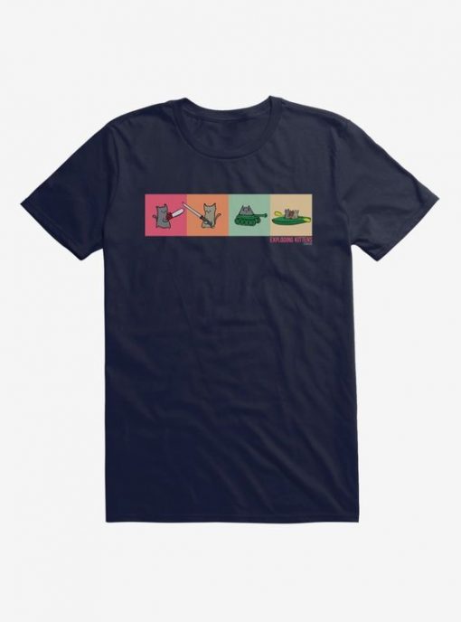 Exploding Kittens Icons T-Shirt AD01