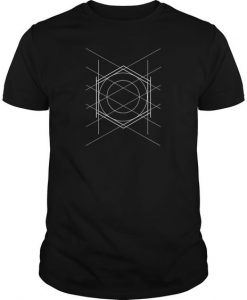 Geometric Pattern T Shirt FD01