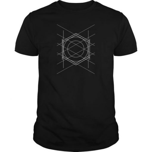 Geometric Pattern T Shirt FD01