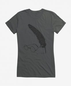 Glasses and Quill Script T-Shirt SN01