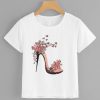 High Heels Print T Shirt SR01