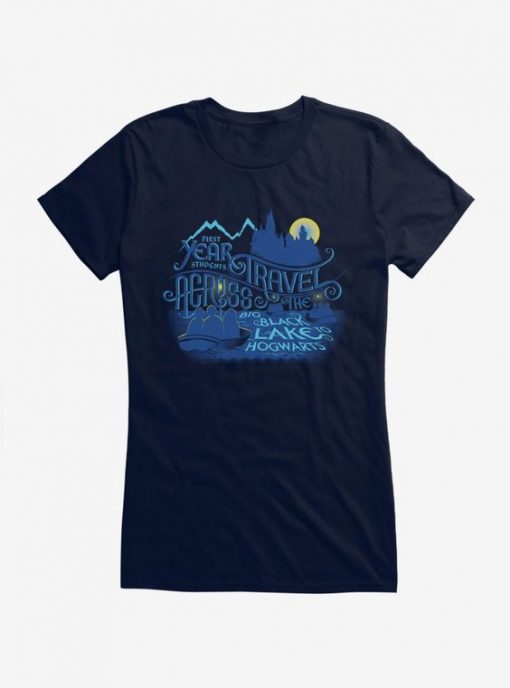 Hogwarts Big Black Lake T-Shirt SN01