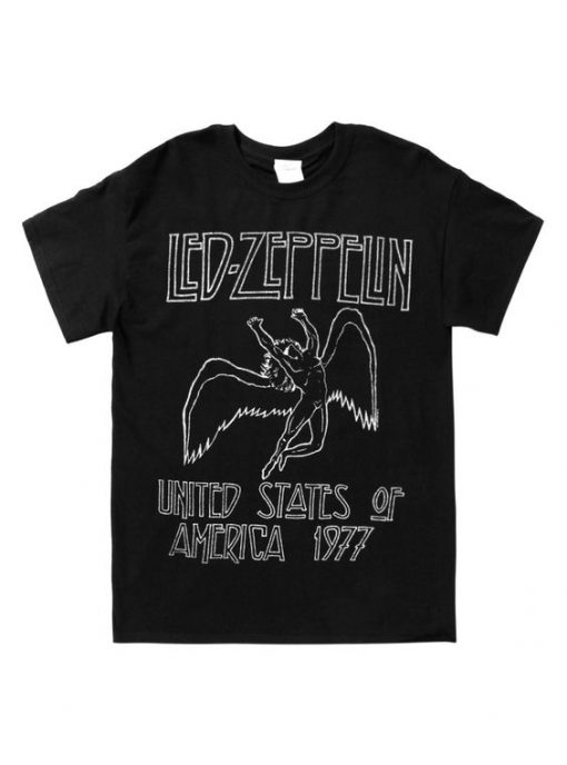 Led Zeppelin 1977 T-Shirt DV01