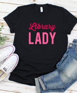 Library Lady T Shirt SR01