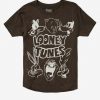 Looney Tunes Raw Hem T-Shirt DS01