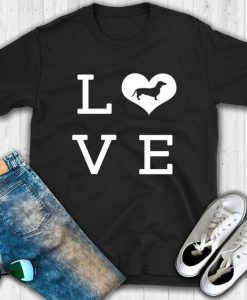 Love Dog T Shirt SR01