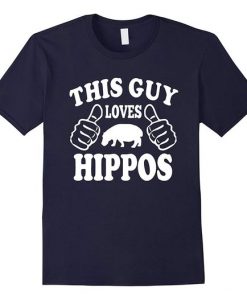 Loves Hippos T-Shirt FR01