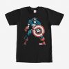 Marvel Captain America Kaleidoscope T-Shirt DV01